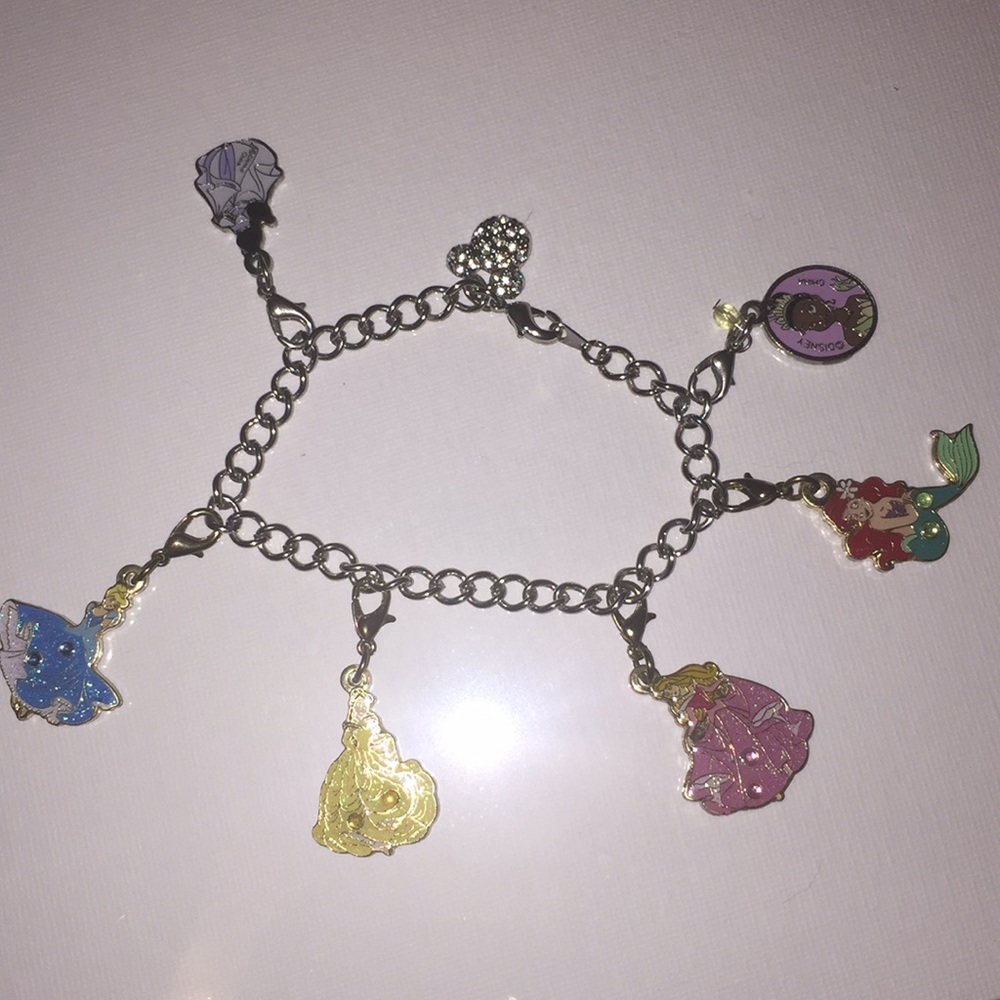 Disney princess charm bracelet